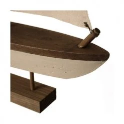 Wadiga Statuettes Et Figurines Bateau à Voiles Décoratif Bois -Sablie Vases Soldes bateau a voiles decoratif bois 2