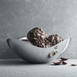 Georg Jensen Vases Bol Bloom Métal Argent S -Sablie Vases Soldes bol bloom metal argent s 1