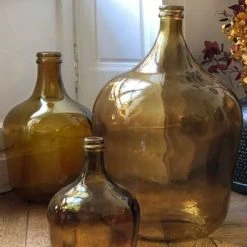 Maison Tilleul Vases Bonbonne Dame Jeanne 34L Marron -Sablie Vases Soldes bonbonne dame jeanne 34l marron 3