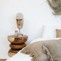 Bazar Bizar Statuettes Et Figurines Bougeoir En Grès -Sablie Vases Soldes bougeoir en gres 8