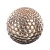 Ixia Statuettes Et Figurines Boule Décorative En Résine Argentée D10cm -Sablie Vases Soldes boule decorative en resine argentee d10cm 12