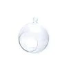 Graine Créative Vases Boule Verre Ouverte 8cm -Sablie Vases Soldes boule verre ouverte 8cm