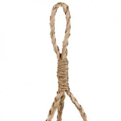 Beliani Vases Cache-pot D'intérieur En Bois Solide Beige H20 -Sablie Vases Soldes cache pot d interieur en bois solide beige h20 4