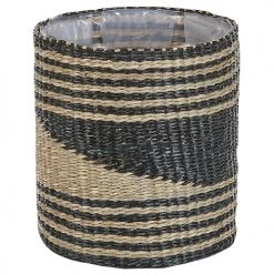 Beliani Vases Cache-pot D'intérieur En Bois Solide Beige H32 28 24 -Sablie Vases Soldes cache pot d interieur en bois solide beige h32 28 24 4