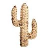 Toilinux Statuettes Et Figurines Cactus En Jacinthe D'eau Tressée H45cm -Sablie Vases Soldes cactus en jacinthe d eau tressee h45cm