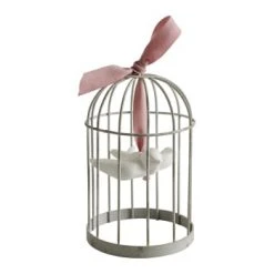 Mathilde M Statuettes Et Figurines Cage à Oiseau Parfumée Marquise -Sablie Vases Soldes cage a oiseau parfumee marquise 2