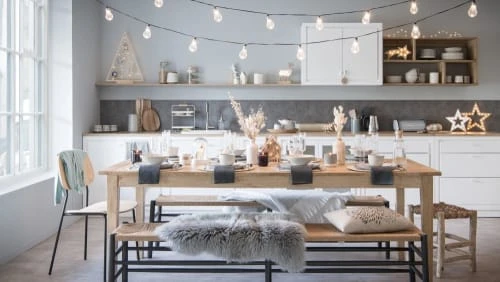 Maisons Du Monde Décorations à Poser De Noël Cloche En Verre Décor De Noël Lumineux 5 Maisons Du Monde Décorations à Poser De Noël Cloche En Verre Décor De Noël Lumineux – Image 3