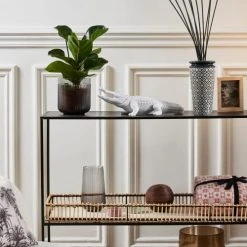 Potiron Paris Statuettes Et Figurines Crocodile Décoratif Blanc En Polyrésine -Sablie Vases Soldes crocodile decoratif blanc en polyresine 1