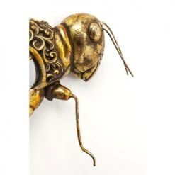 Kare Design Statuettes Et Figurines Déco Murale Sauterelle Dorée En Verre Miroir 35x20 -Sablie Vases Soldes deco murale sauterelle doree en verre miroir 35x20 4