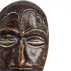 Ixia Statuettes Et Figurines Décoration à Poser Masque Ethnique Aspect Métal Vieilli H30cm -Sablie Vases Soldes decoration a poser masque ethnique aspect metal vieilli h30cm 1