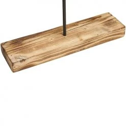 Beliani Statuettes Et Figurines Décoration Cheval En Bois 48 Cm -Sablie Vases Soldes decoration cheval en bois 48 cm 5