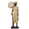 Ixia Statuettes Et Figurines Décoration Homme Indien Debout H40cm -Sablie Vases Soldes decoration homme indien debout h40cm