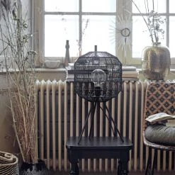 Bloomingville Statuettes Et Figurines Décoration Pressin En Métal Or -Sablie Vases Soldes decoration pressin en metal or 3