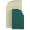 Maisons Du Monde Duo Vases En Grès Blanc Et Vert H21 -Sablie Vases Soldes duo vases en gres blanc et vert h21 1000 15 38 228818 1