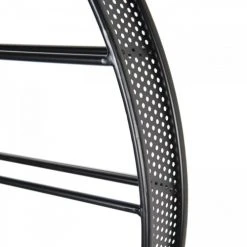 MACABANE Statuettes Et Figurines Etagère Range-bouteilles Vin 5 Niveaux 9 Bouteilles Ronde Métal Noir -Sablie Vases Soldes etagere range bouteilles vin 5 niveaux 9 bouteilles ronde metal noir 2