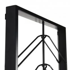 MACABANE Statuettes Et Figurines Etagère Range-bouteilles Vin 8 Niveaux 16 Bouteilles Métal Noir -Sablie Vases Soldes etagere range bouteilles vin 8 niveaux 16 bouteilles metal noir 2