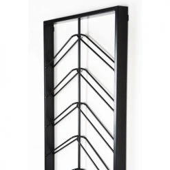 MACABANE Statuettes Et Figurines Etagère Range-bouteilles Vin 8 Niveaux 16 Bouteilles Métal Noir -Sablie Vases Soldes etagere range bouteilles vin 8 niveaux 16 bouteilles metal noir 4