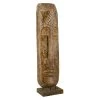MOYCOR Statuettes Et Figurines Figure Sculptée En Bois Marron -Sablie Vases Soldes figure sculptee en bois marron