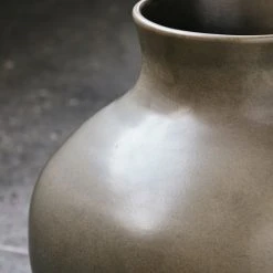 House Doctor Vases Gand Vase En Céramique Marron H41 -Sablie Vases Soldes gand vase en ceramique marron h41 2