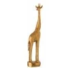LANADECO Statuettes Et Figurines Girafe En Résine Dorée H64cm -Sablie Vases Soldes girafe en resine doree h64cm