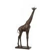 LANADECO Statuettes Et Figurines Girafe Résine Marron H73cm -Sablie Vases Soldes girafe resine marron h73cm