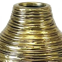 Ixia Vases Grand Vase En Céramique Or H30cm -Sablie Vases Soldes grand vase en ceramique or h30cm 1