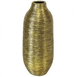 Ixia Vases Grand Vase En Céramique Or H40cm