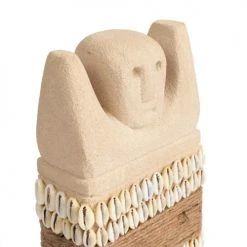 Bazar Bizar Statuettes Et Figurines Grande Statue En Grès -Sablie Vases Soldes grande statue en gres 4