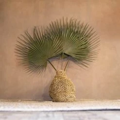 Now’s Home Vases Jarre Décorative En Fibre D'abaca -Sablie Vases Soldes jarre decorative en fibre d abaca 3