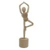 Kikkerland Statuettes Et Figurines Marionnette Wakouwa Yogi Bois Naturel -Sablie Vases Soldes marionnette wakouwa yogi bois naturel