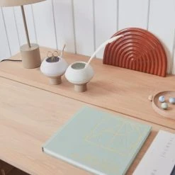 OYOY Living Design Vases Mini Vase Blanc En Grès Ø13xH12cm -Sablie Vases Soldes mini vase blanc en gres oe13xh12cm 5