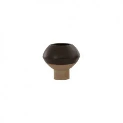 OYOY Living Design Vases Mini Vase Marron En Grès Ø13x12cm
