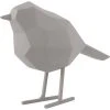 Pt Living Statuettes Et Figurines Oiseau En Résine Mat Origami 17cm Gris -Sablie Vases Soldes oiseau en resine mat origami 17cm gris 2