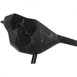 Pt' Statuettes Et Figurines Oiseau En Résine Noir Effet Marbre Origami Petit Modèle -Sablie Vases Soldes oiseau en resine noir effet marbre origami petit modele 3