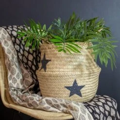 Pirouette Paris Statuettes Et Figurines Panier Cache-pot En Jonc De Mer D30 X H10 -Sablie Vases Soldes panier cache pot en jonc de mer d30 x h10 14