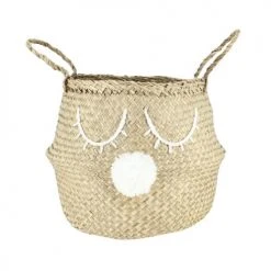 Pirouette Paris Statuettes Et Figurines Panier Cache-pot En Jonc De Mer D30 X H10