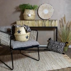 Pirouette Paris Statuettes Et Figurines Panier Cache-pot En Jonc De Mer D30 X H10 -Sablie Vases Soldes panier cache pot en jonc de mer d30 x h10 23