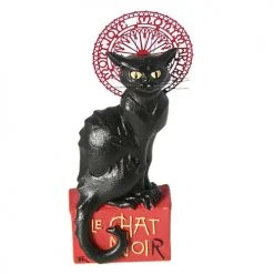 Parastone Statuettes Et Figurines Petite Statuette En Résine Le Chat Noir H10,5cm