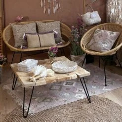 Pirouette Paris Statuettes Et Figurines Plumeau Décoratif En Bambou Et Plumes Blanc -Sablie Vases Soldes plumeau decoratif en bambou et plumes blanc 2