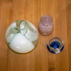 Now’s Home Vases Pot En Verre Soufflé Rose Poudré H12 -Sablie Vases Soldes pot en verre souffle rose poudre h12 2