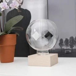 Kikkerland Statuettes Et Figurines Radiomètre Solaire Verre Transparent -Sablie Vases Soldes radiometre solaire verre transparent 3