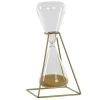 ITEM International Statuettes Et Figurines Sablier De Décoration Métal Doré Et Verre -Sablie Vases Soldes sablier de decoration metal dore et verre 2