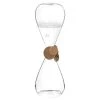 Maisons Du Monde Sabliers Sablier En Verre Transparent Et Doré H22 -Sablie Vases Soldes sablier en verre transparent et dore h22 1000 3 16 228058 1