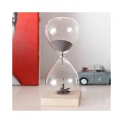 Kikkerland Statuettes Et Figurines Sablier Magnétique 1 Minute -Sablie Vases Soldes sablier magnetique 1 minute 2