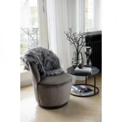 LANADECO Statuettes Et Figurines Sablier Verre Noir H40cm -Sablie Vases Soldes sablier verre noir h40cm 3