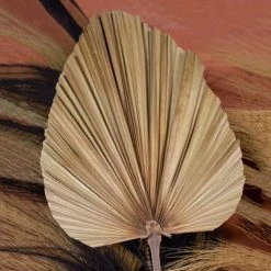 Now’s Home Statuettes Et Figurines Set De 3 Décoration En Feuilles De Palmier -Sablie Vases Soldes set de 3 decoration en feuilles de palmier 3