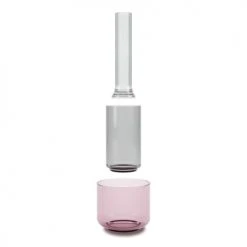 Umbra Set De 3 Vases Layla Verre Multicolore -Sablie Vases Soldes set de 3 vases layla verre multicolore 3