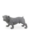 MOYCOR Statuettes Et Figurines Statue Bulldog En Résine Gris -Sablie Vases Soldes statue bulldog en resine gris