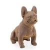 MOYCOR Statuettes Et Figurines Statue Bulldog En Résine Marron -Sablie Vases Soldes statue bulldog en resine marron
