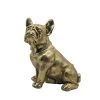 EMDE Statuettes Et Figurines Statue Chien En Résine Or -Sablie Vases Soldes statue chien en resine or